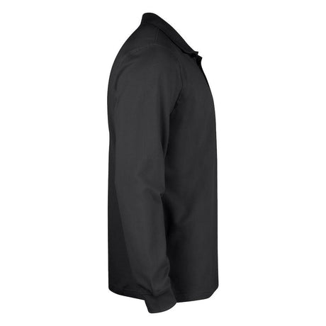 Basic Polo L/S Junior - Black - Image 3