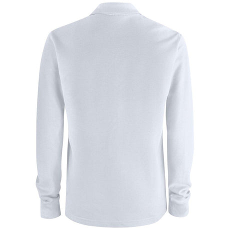 Basic Polo Pocket L/S - White - Image 2
