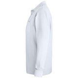 Basic Polo Pocket L/S - White - Image 3