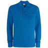 Basic Polo Pocket L/S - Royal Blue - Image 1