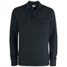 Basic Polo Pocket L/S - Black - Image 1