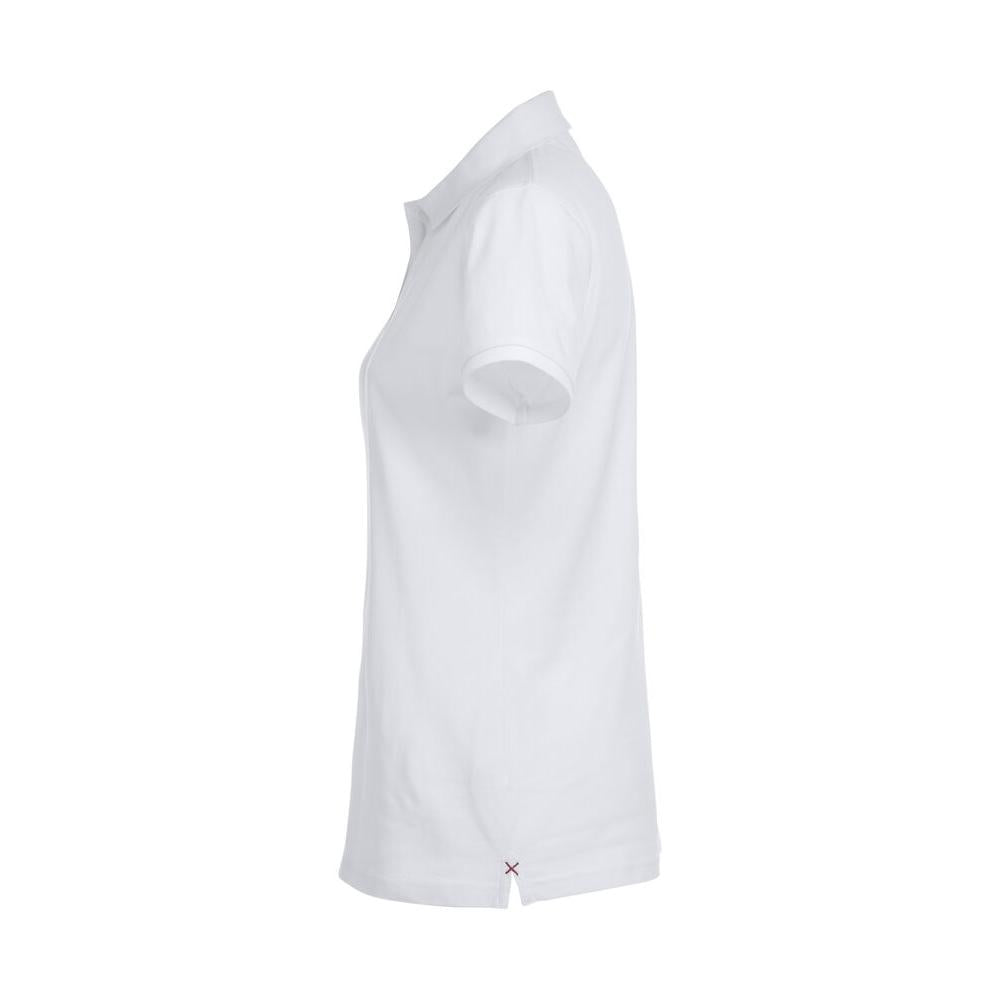 Stretch Premium Polo Women - White - Image 3