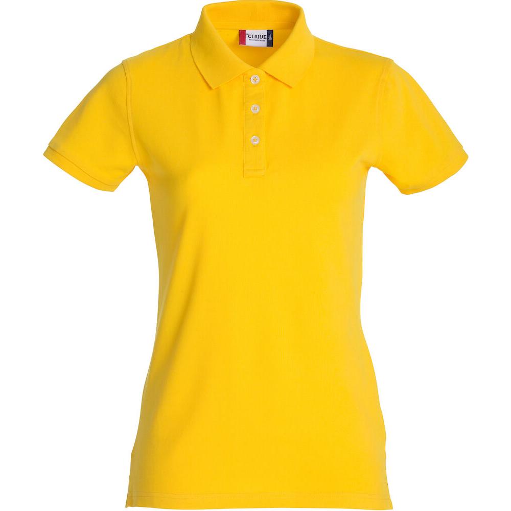 Stretch Premium Polo Women - Lemon - Image 1