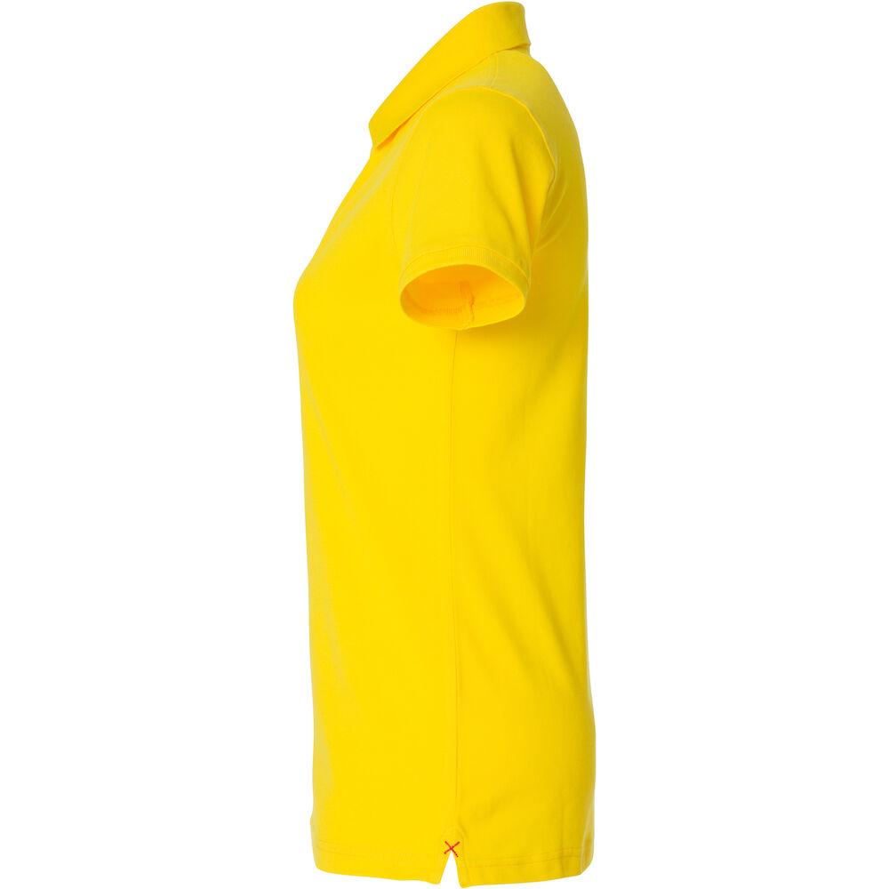 Stretch Premium Polo Women - Lemon - Image 3