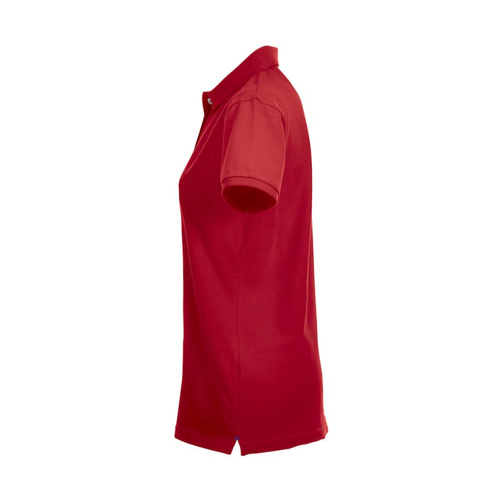 Stretch Premium Polo Women - Red - Image 3