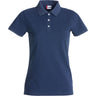 Stretch Premium Polo Women - Blue Melange - Image 1