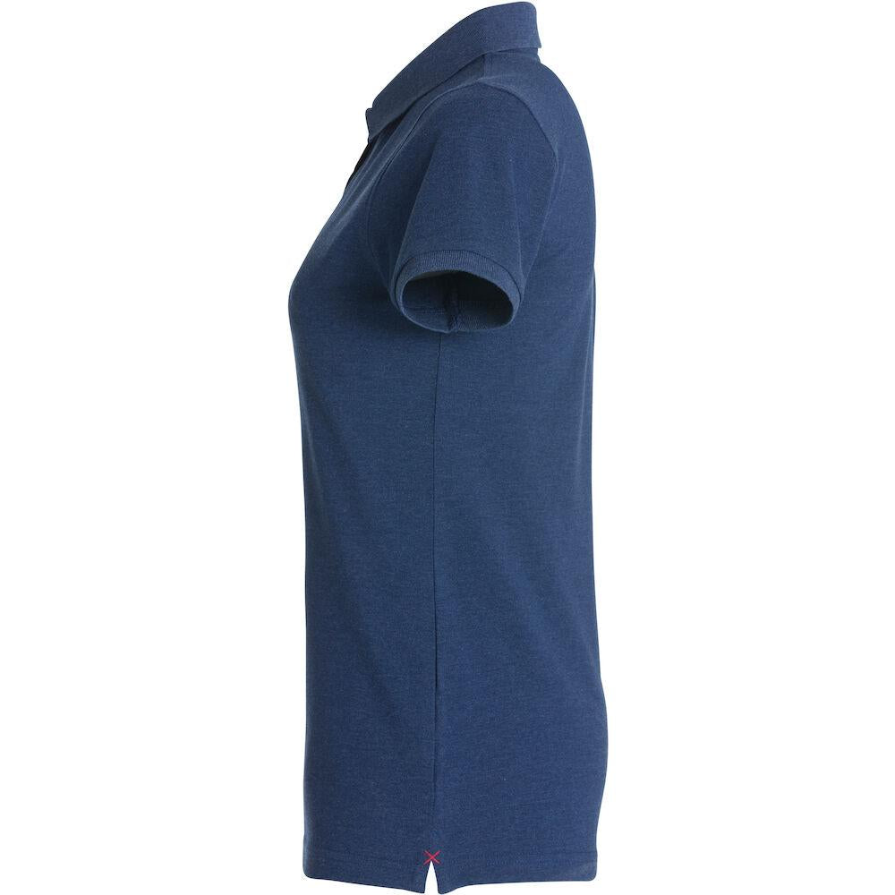 Stretch Premium Polo Women - Blue Melange - Image 3