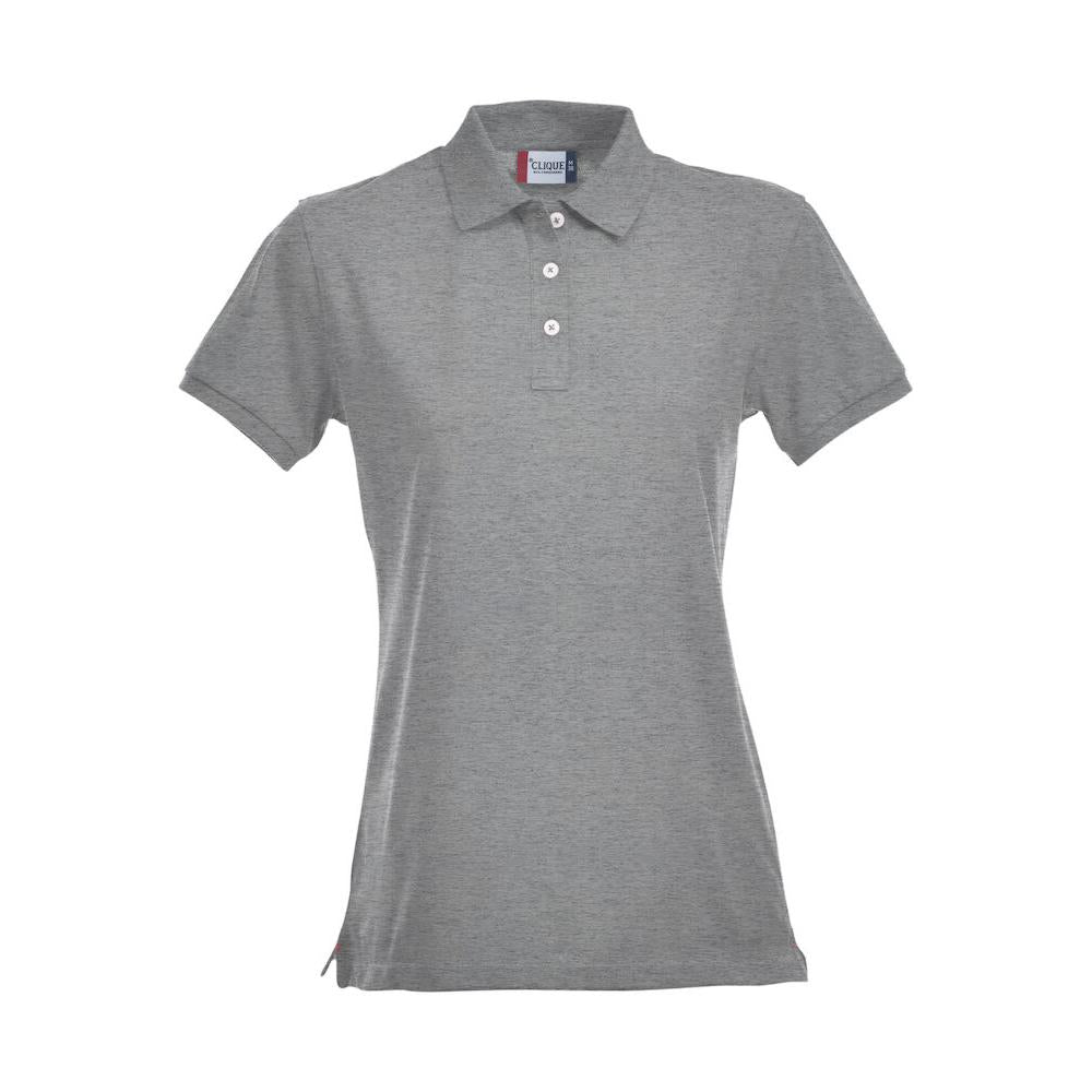 Stretch Premium Polo Women - Grey melange - Image 1
