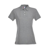 Stretch Premium Polo Women - Grey melange - Image 1