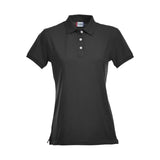 Stretch Premium Polo Women - Black - Image 1