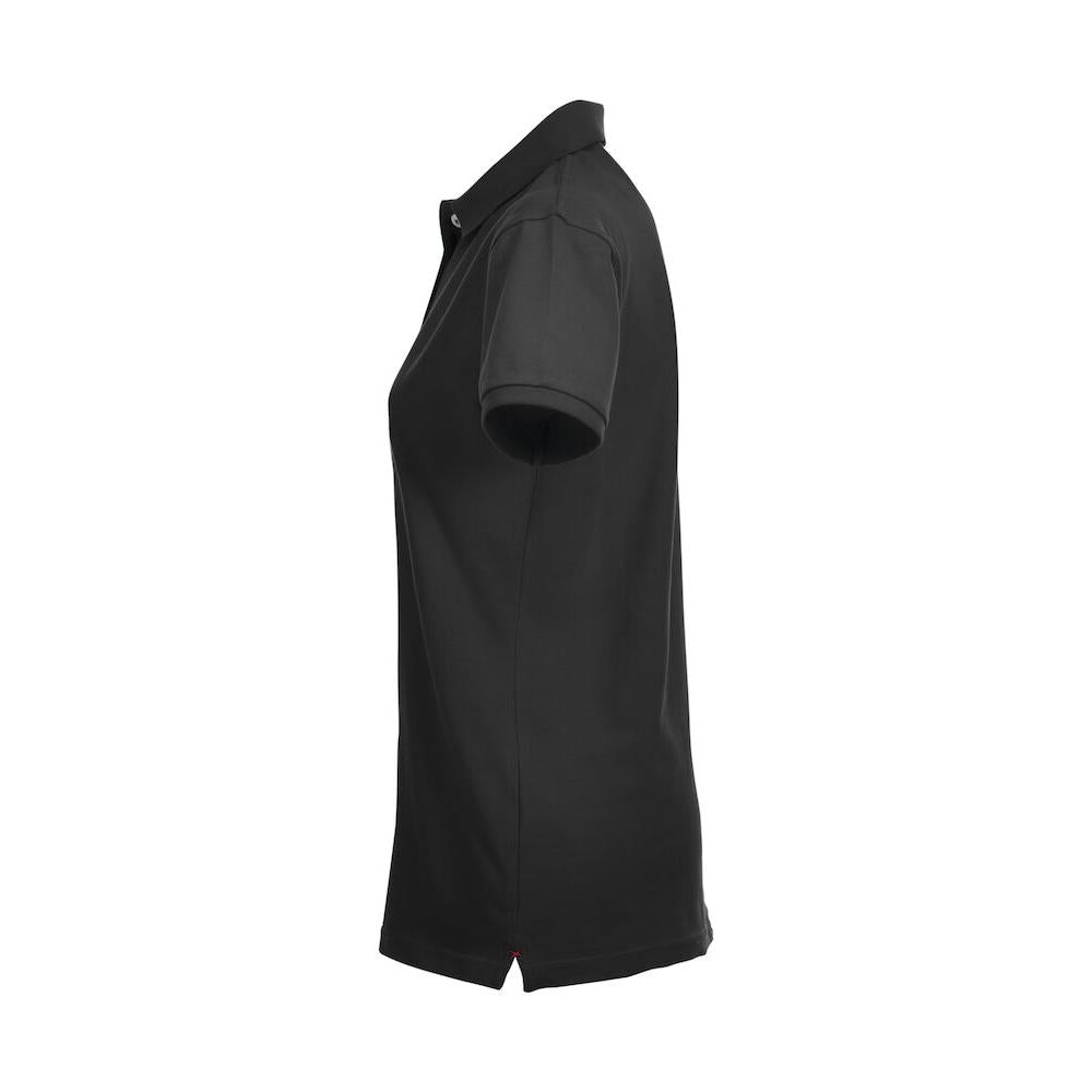 Stretch Premium Polo Women - Black - Image 3