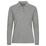 Manhattan L/S Women - Grey Mélange - Image 1