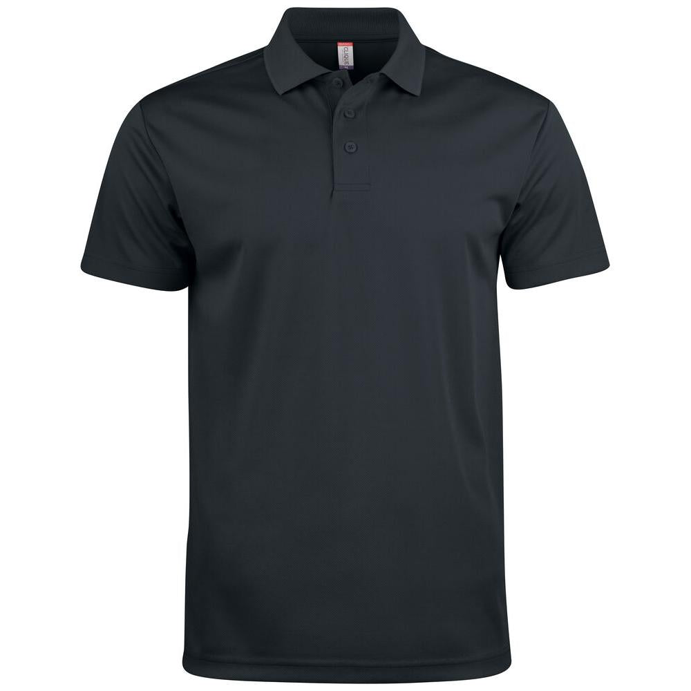 Basic Active Polo - Black - Image 1