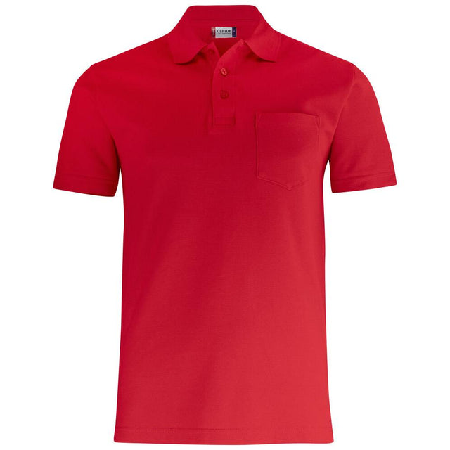 Basic Polo Pocket - Red - Image 1