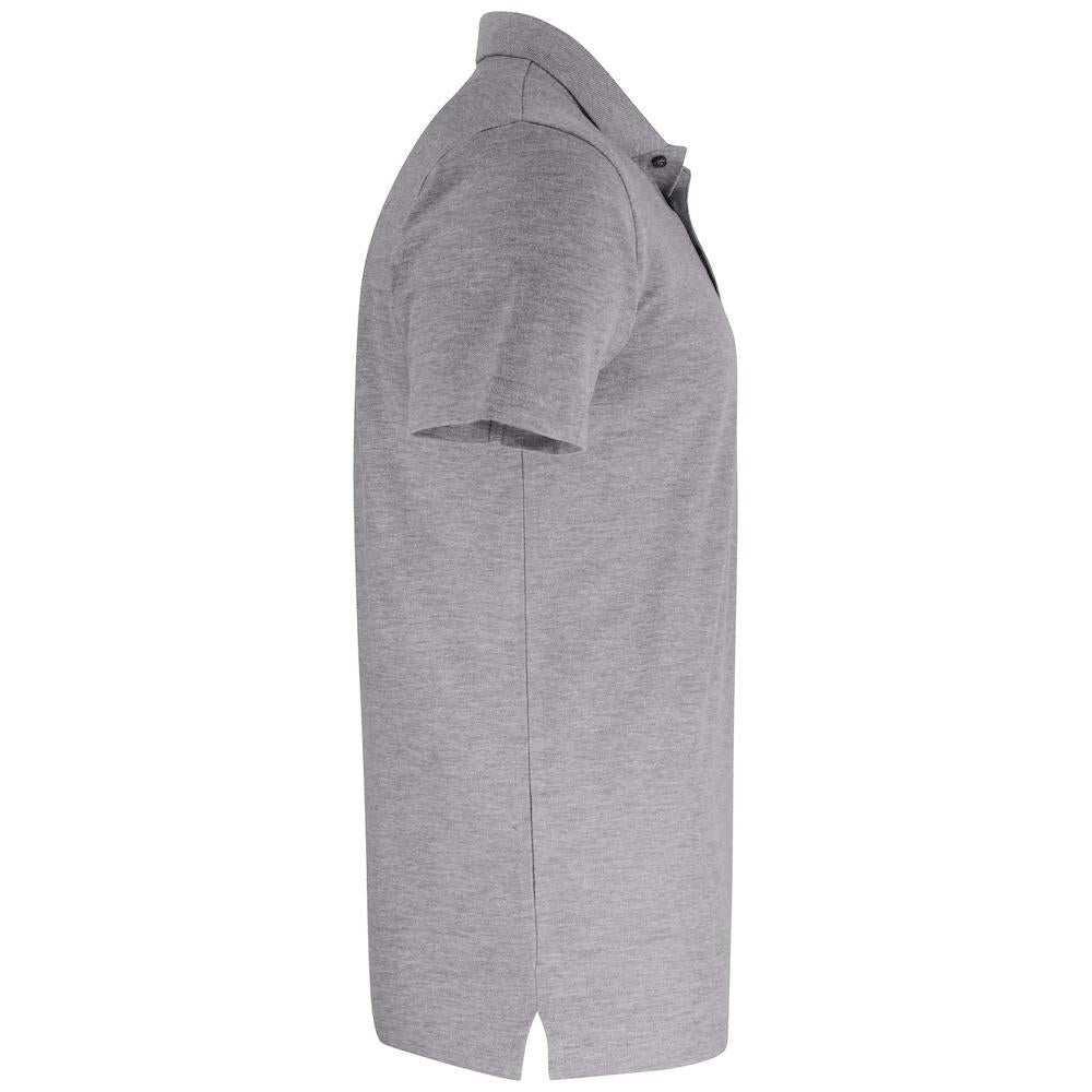 Basic Polo Pocket - Grey melange - Image 4