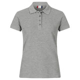Heavy Premium Polo Women - Grey Melange - Image 1