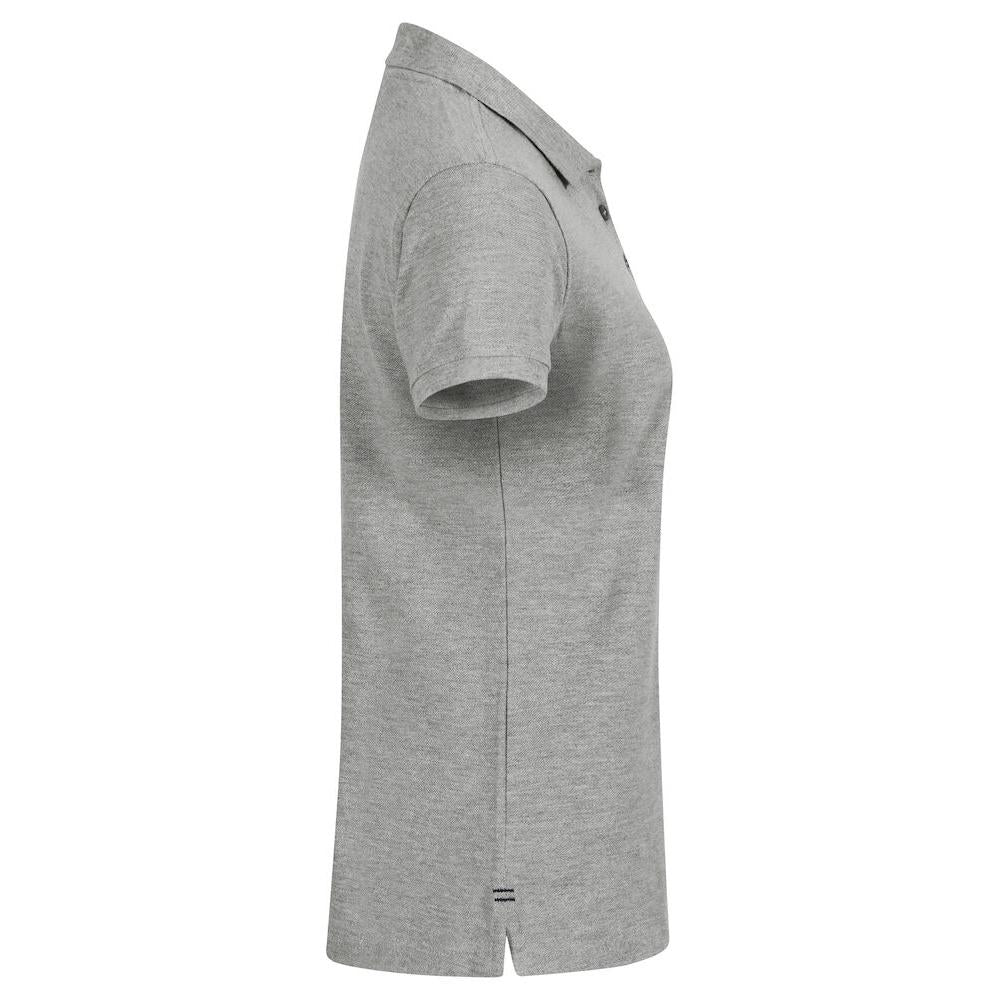 Heavy Premium Polo Women - Grey melange - Image 4