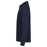 Stretch Premium Polo L/S - Navy - Image 3