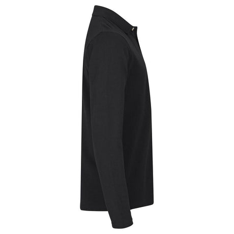 Stretch Premium Polo L/S - Black - Image 4