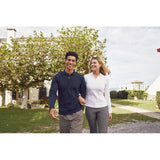 Stretch Premium Polo L/S - Black - Image 5