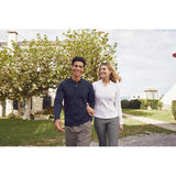 Stretch Premium Polo L/S Women - White - Image 5