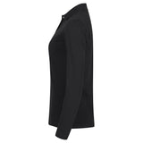 Stretch Premium Polo L/S Women - Black - Image 3