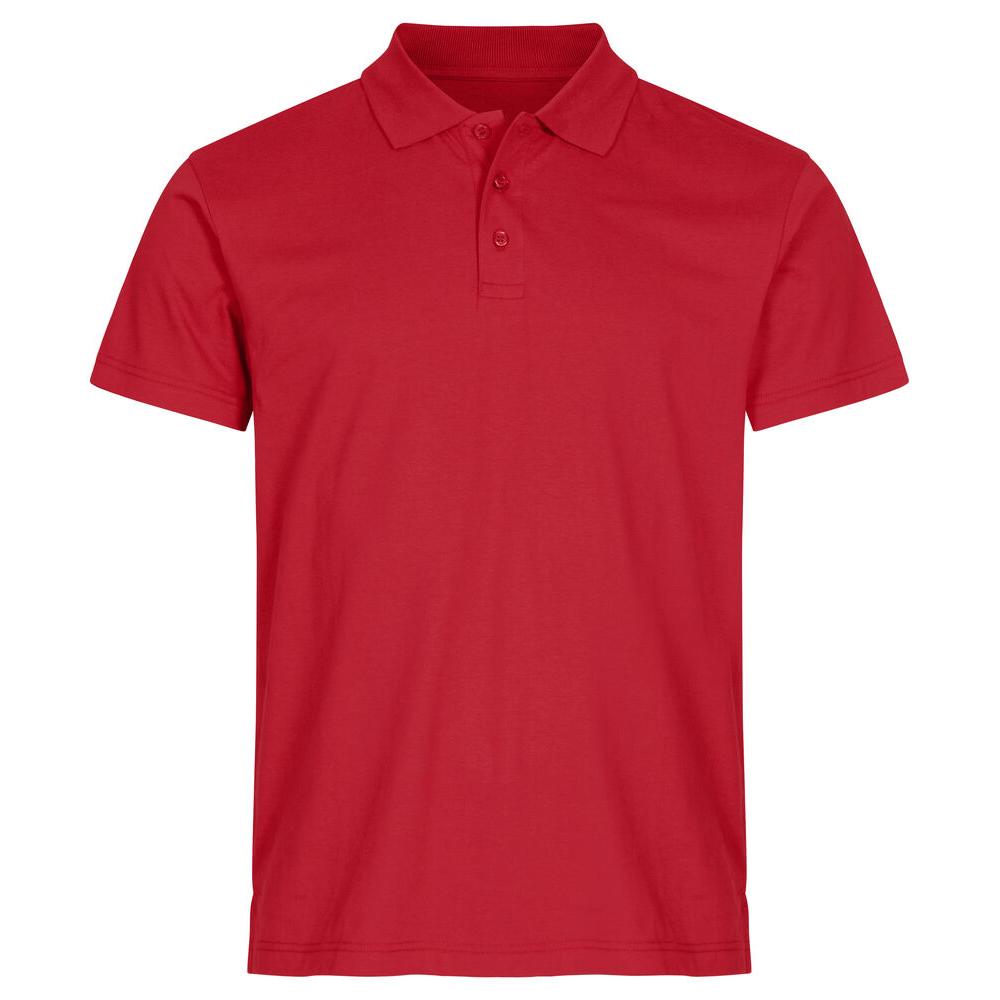 Single Jersey Polo - Red - Image 1