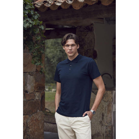 Single Jersey Polo - Dark Navy - Image 5