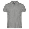 Single Jersey Polo - Grey Melange - Image 1