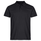 Single Jersey Polo - Black - Image 1