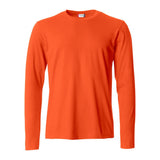Basic-T L/S - Blood orange - Image 1