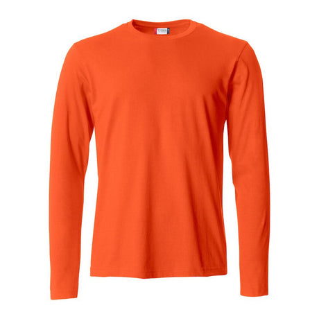 Basic-T L/S - Blood orange - Image 1