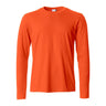 Basic-T L/S - Blood orange - Image 1