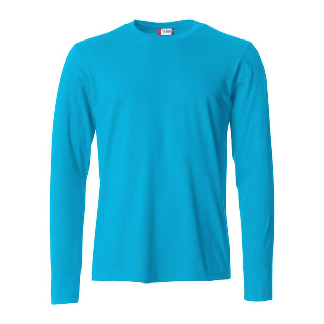 Basic-T L/S - Turquoise - Image 1