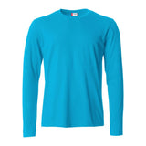 Basic-T L/S - Turquoise - Image 1