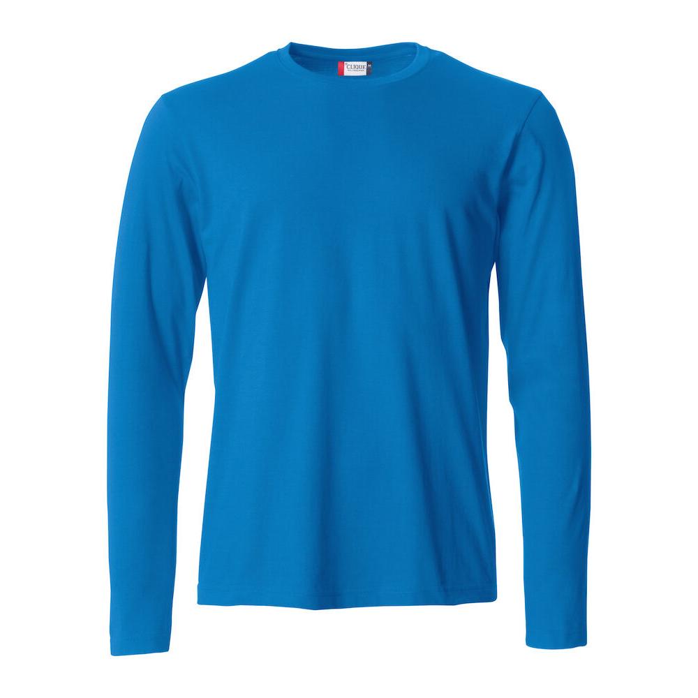 Basic-T L/S - Royal blue - Image 1