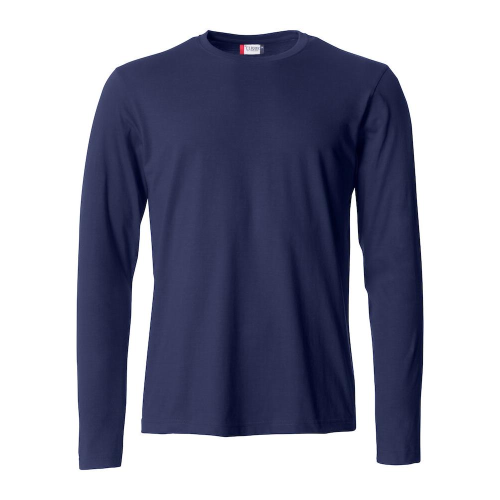 Basic-T L/S - Dark navy - Image 1