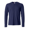 Basic-T L/S - Dark navy - Image 1