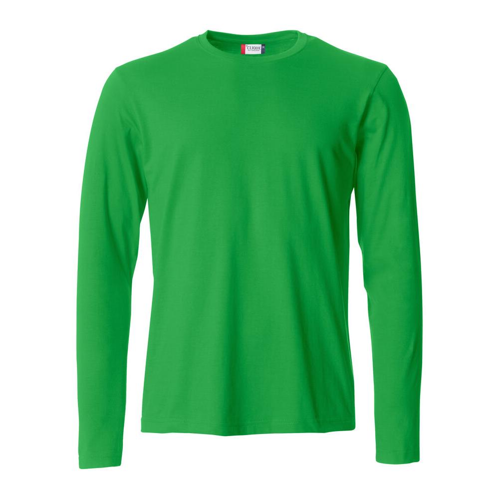 Basic-T L/S - Apple Green - Image 1