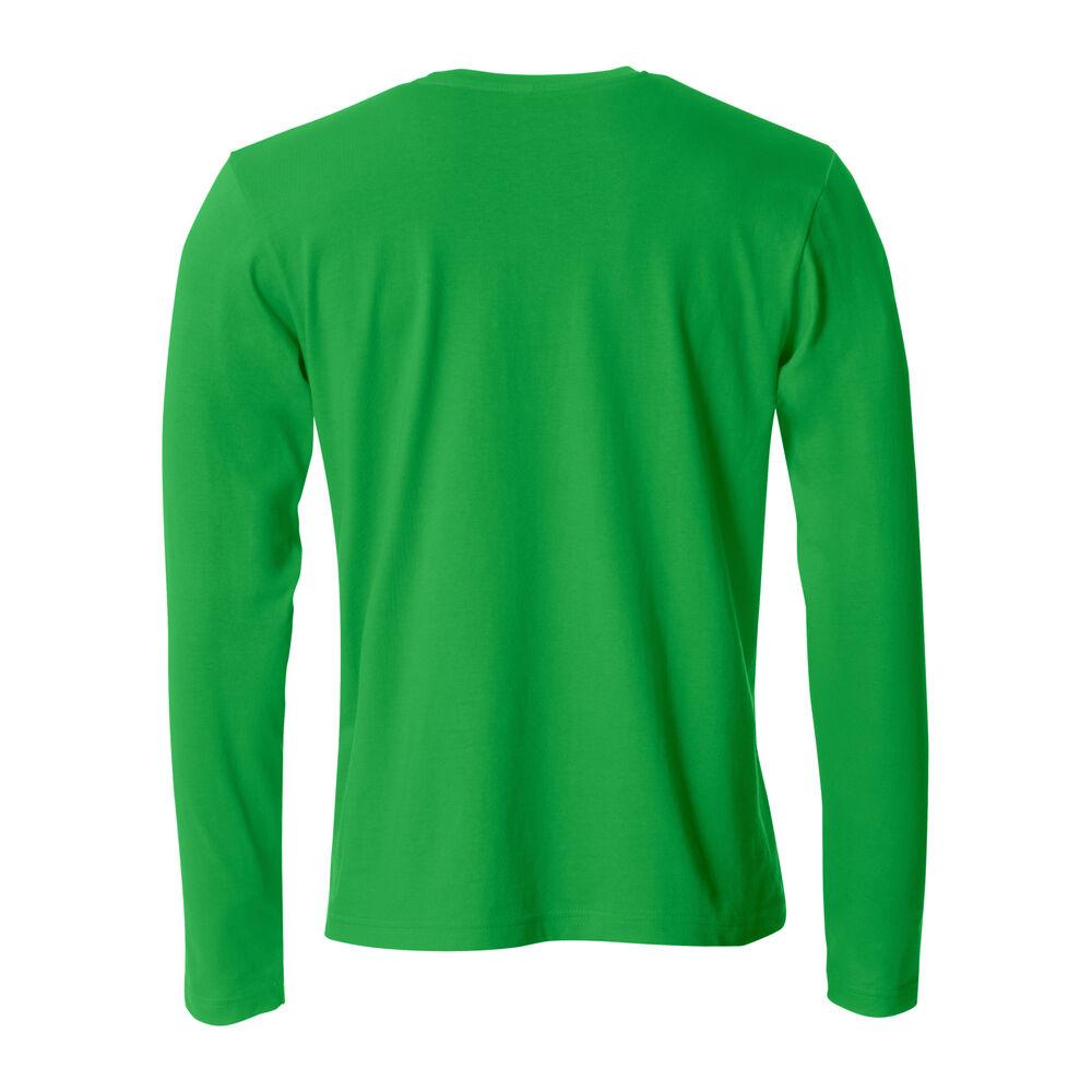 Basic-T L/S - Apple Green - Image 2