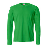 Basic-T L/S - Apple green - Image 1