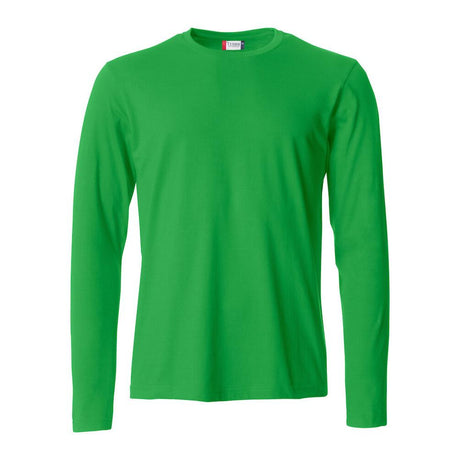 Basic-T L/S - Apple green - Image 1