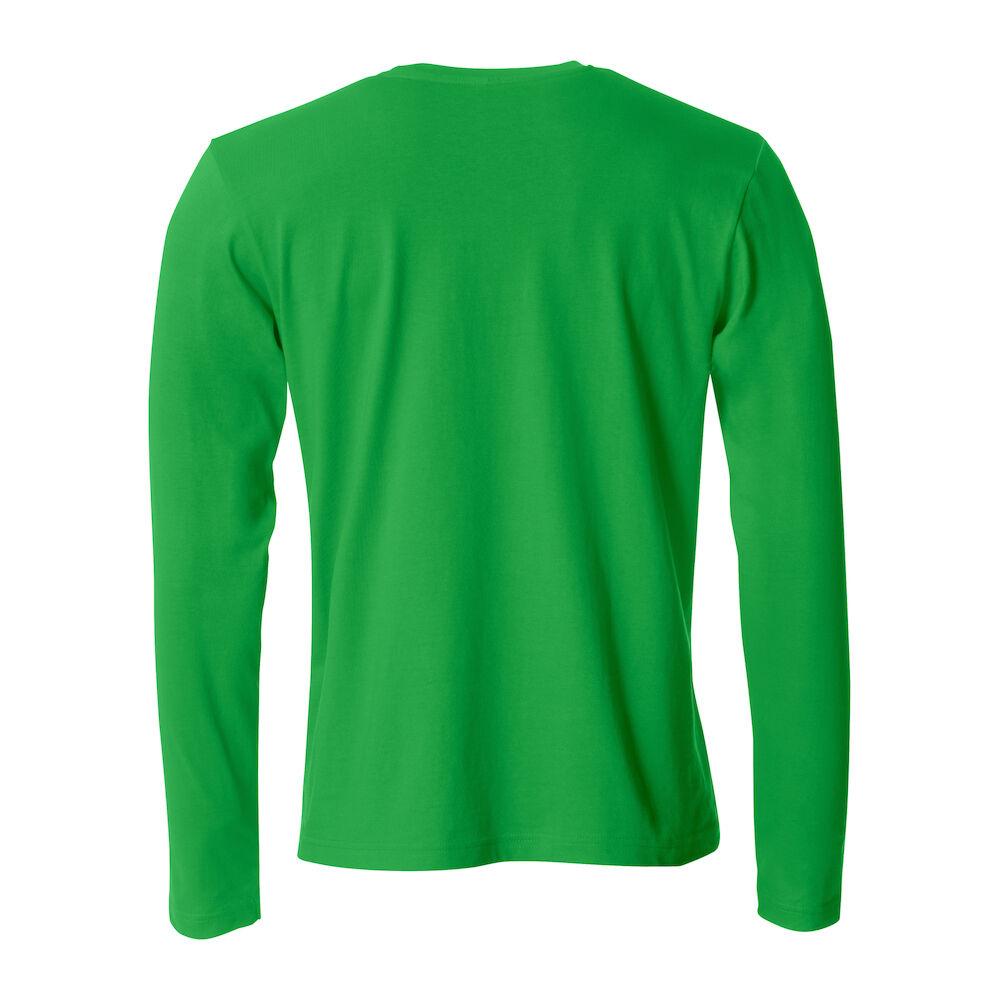 Basic-T L/S - Apple green - Image 2