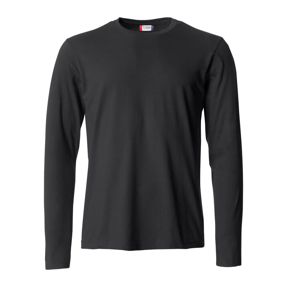 Basic-T L/S - Black - Image 1