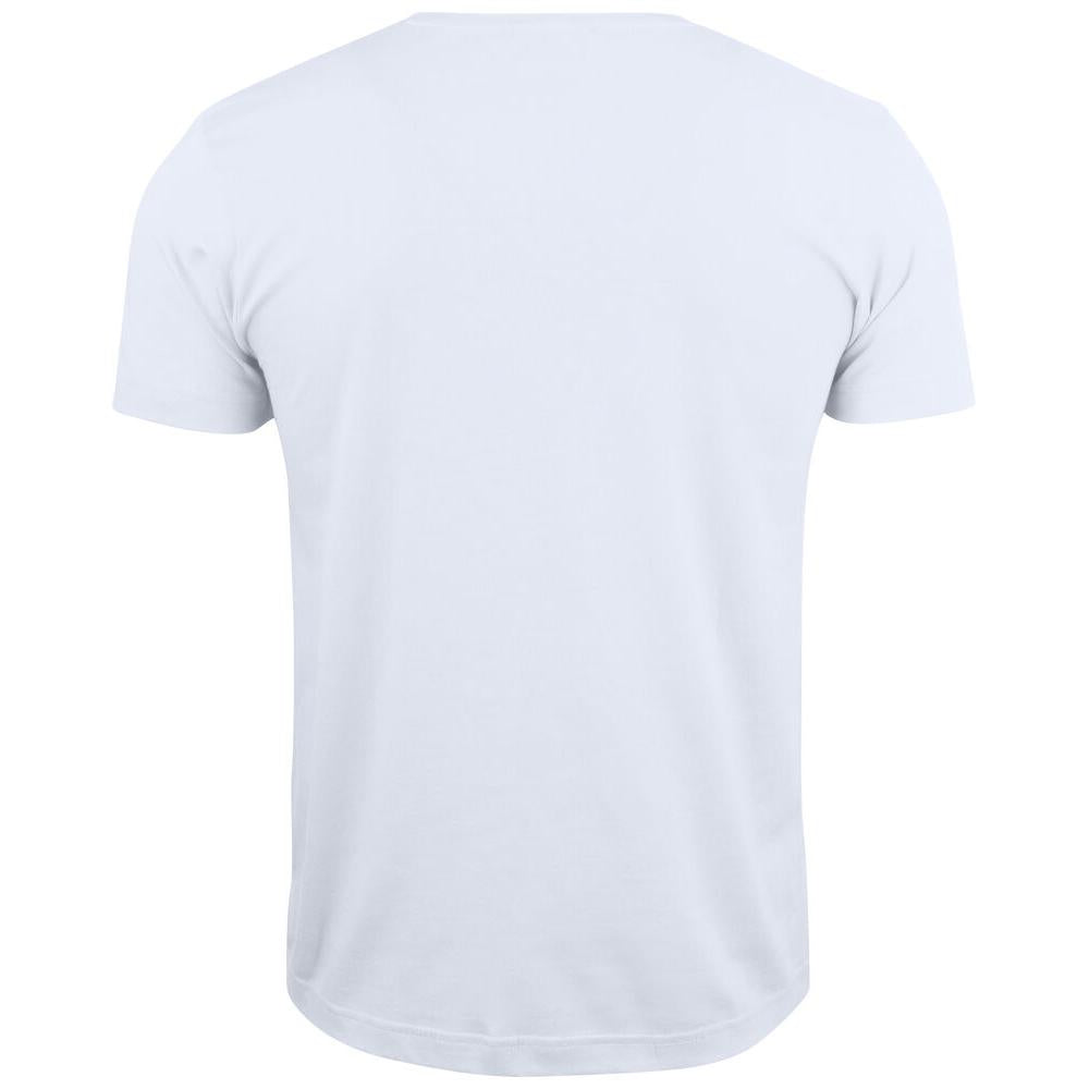 Basic-T V-neck - White - Image 2