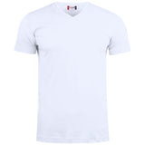 Basic-T V-neck - White - Image 1