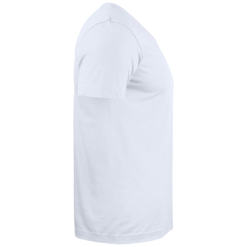 Basic-T V-neck - White - Image 4