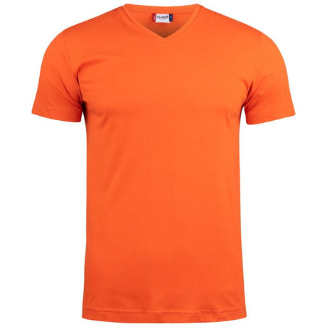 Basic-T V-neck - Blood Orange - Image 1