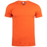 Basic-T V-neck - Blood Orange - Image 1