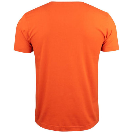 Basic-T V-neck - Blood orange - Image 2
